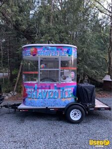 Shaved Ice Concession Trailer Snowball Trailer Concession Window British Columbia for Sale