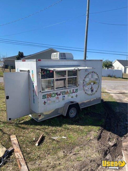 Shaved Ice Concession Trailer Snowball Trailer Florida for Sale