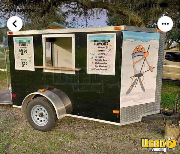 Shaved Ice Concession Trailer Snowball Trailer Florida for Sale