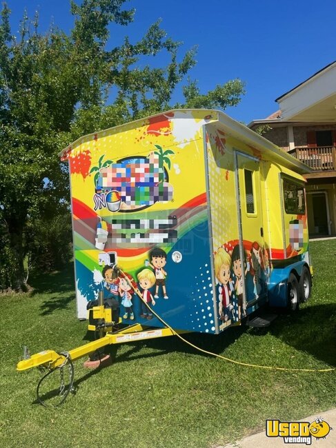 Shaved Ice Concession Trailer Snowball Trailer Louisiana for Sale