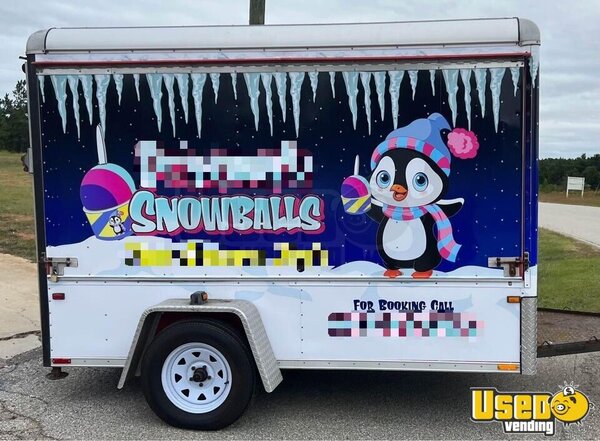 Shaved Ice Concession Trailer Snowball Trailer South Carolina for Sale