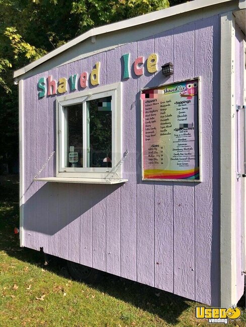 Shaved Ice Concession Trailer Snowball Trailer Tennessee for Sale