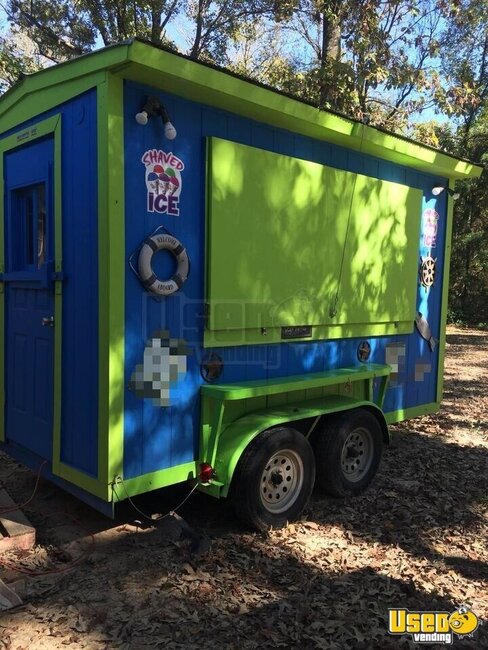 Shaved Ice Concession Trailer Snowball Trailer Texas for Sale