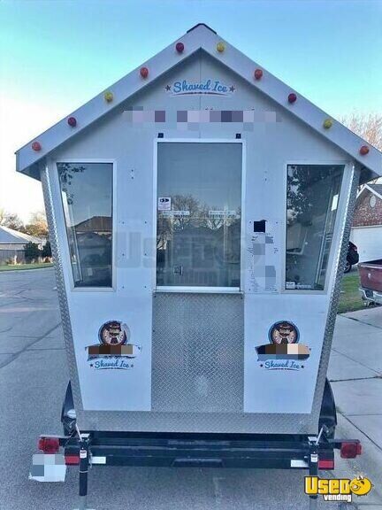 Shaved Ice Concession Trailer Snowball Trailer Texas for Sale