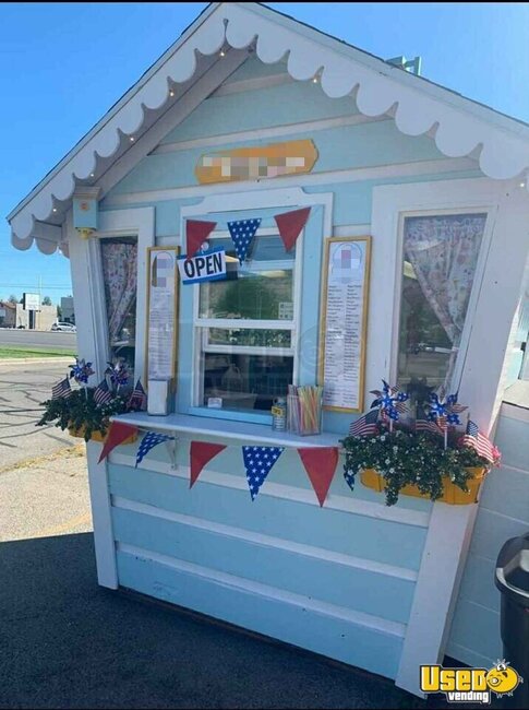 Shaved Ice Concession Trailer Snowball Trailer Utah for Sale
