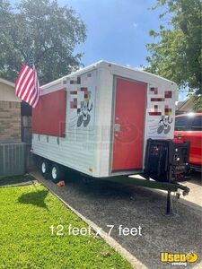 Shaved Ice Trailer Snowball Trailer Air Conditioning Louisiana for Sale