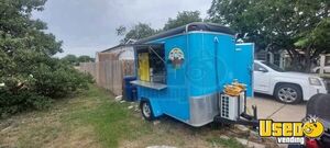 Shaved Ice Trailer Snowball Trailer Air Conditioning Texas for Sale