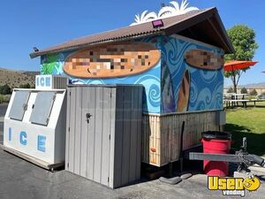 Shaved Ice Trailer Snowball Trailer Air Conditioning Utah for Sale