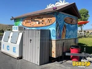 Shaved Ice Trailer Snowball Trailer Air Conditioning Utah for Sale