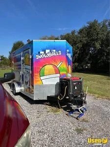 Shaved Ice Trailer Snowball Trailer Cabinets Louisiana for Sale