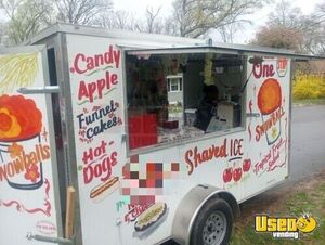 Shaved Ice Trailer Snowball Trailer Deep Freezer Missouri for Sale