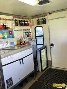 Shaved Ice Trailer Snowball Trailer Exterior Customer Counter Utah for Sale
