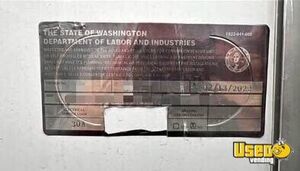 Shaved Ice Trailer Snowball Trailer Exterior Lighting Washington for Sale