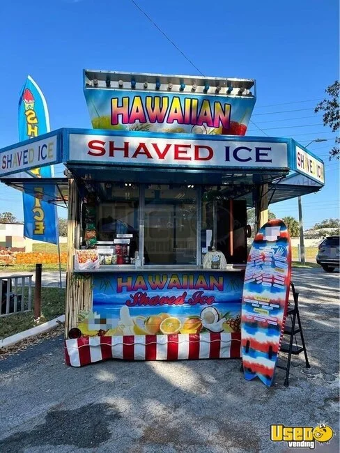 Shaved Ice Trailer Snowball Trailer Florida for Sale