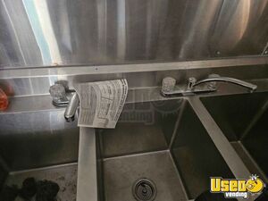 Shaved Ice Trailer Snowball Trailer Hand-washing Sink Texas for Sale
