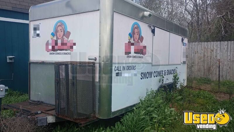 Shaved Ice Trailer Snowball Trailer Texas for Sale