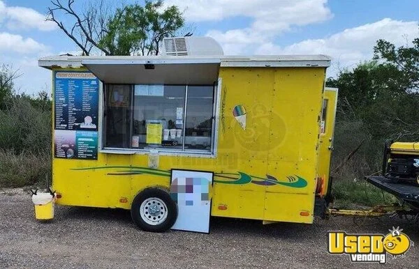 Shaved Iced Concession Trailer Snowball Trailer Texas for Sale