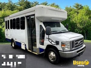 Inspected - 2016 Ford E450 Non-CDL Shuttle Bus with Wheelchair Lift for Sale in New York!