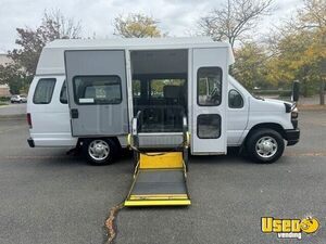 LOW MILES 2012  E-350 Extended NEMT Shuttle Bus w/ Curbside Wheelchair Lift for Sale in New York!
