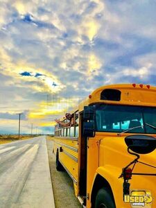 Charming 2000 Bluebird Freightliner Conversion to Skoolie Bus Mobile Home with Bathroom for Sale in California!