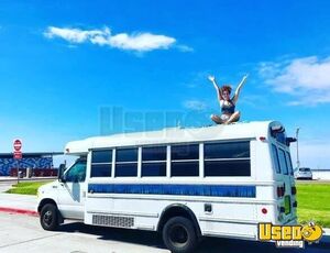 2002 Ford E-450 Diesel Conversion Bus with CUTE Minimalist Interior for Sale in California!