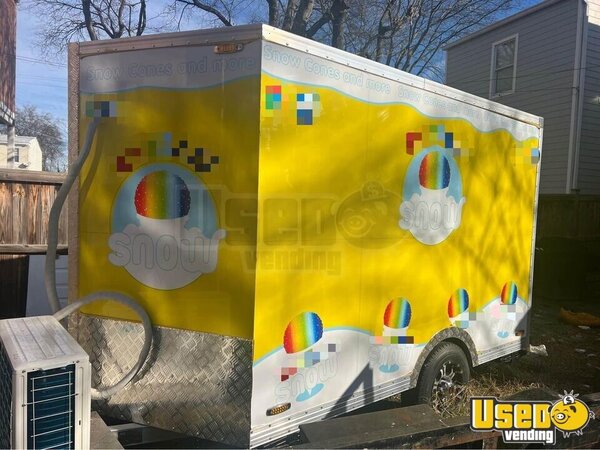 Snow Cone Concession Trailer Snowball Trailer Virginia for Sale