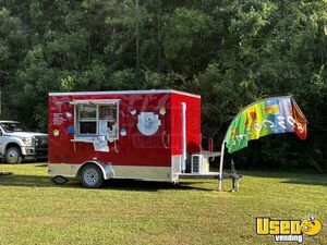2024 - 7' x 12' Shaved Ice / Ice Cream/ Hotdog Concession Trailer for Sale in Alabama!