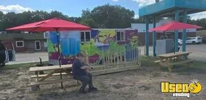 Well Equipped - 16 ' Shaved Ice Trailer Snowball Concession Unit for Sale in Arkansas!