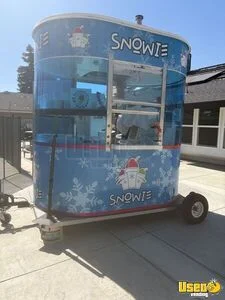 2010 Snowie Shaved Ice Trailer Snowball Concession Trailer for Sale in California!