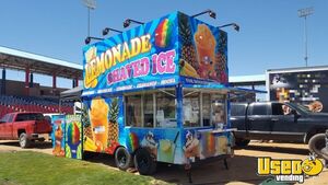 2001 7' x 14' Shaved Ice Concession Trailer / Turnkey Mobile Snowball Business for Sale in California!