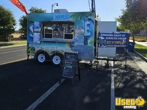 Fully Equipped - 2008 8' x 12' Hawaiian Shaved Ice and Ice Cream Trailer w/ HCD Insignia for Sale in California!