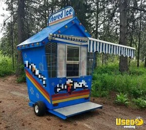 Turnkey - 8' x 7.5' Shaved Ice Trailer | Snowball Concession Trailer for Sale in California!