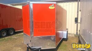 NEW BUILDOUTS - 2021 7' x 12' RED Snowball Shaved Ice + Hotdog Concession Trailers for Sale in Florida!