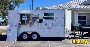 LIKE NEW Turnkey  2022 8' x 16' Snowball Shaved Ice |Concession Trailer w/ Bathroom & AC for Sale in Florida!