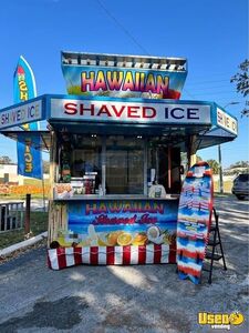 Well Equipped - Carnival Style Hawaiian Shaved Ice Trailer |  Snowball Concession Trailer for Sale in Florida!