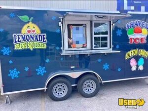 Like New 2023 Snowball Lemonade Cotton Candy Concession Trailer Carnival Food Trailer for Sale in Florida!