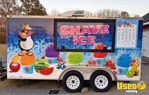 Ready To Roll - Shaved Ice Trailer Snowball Concession Unit for Sale in Georgia!