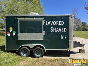 2017 7' x 16' Snowball Shaved Ice Concession Trailer w/ Snowie Shaver for Sale in Georgia!