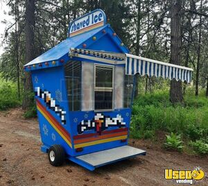 Turnkey - 8' x 7.5' Shaved Ice Trailer | Snowball Concession Trailer for Sale in Idaho!