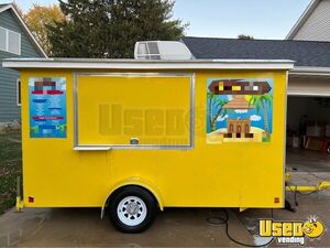 TURNKEY - Cute 2020 6' x 12' Sno Pro Shaved Ice / Snowball Concession Trailer for Sale in Illinois!