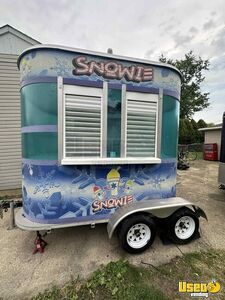 2009 7' x 10' Snowie Shaved Ice Trailer | Snowball Concession Trailer for Sale in Illinois!