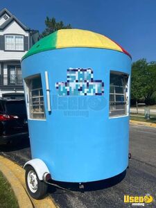 Charming - 8.5' x 10' Shaved Ice Trailer | Snowball Concession Trailer for Sale in Illinois!