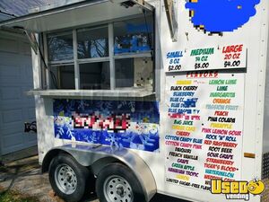 2018 - 7' x 10'  SNOWIE Shaved Ice Concession Trailer w/ Flavor Station Snowball Trailer + Supplies for Sale in Indiana!