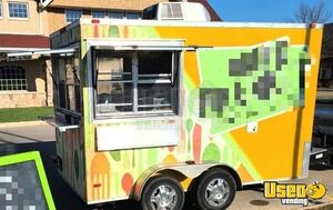 Turnkey 2014 - 8' x 14' Mobile Shaved Ice Concession Trailer for Sale in Iowa!