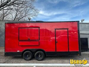 2023 8.5' x 18' Quality Cargo | Rolled Ice Cream/Shaved Ice Concession Trailer for Sale in Kansas!