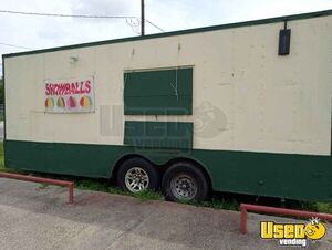 Custom Built - 2015 25' Shaved Ice Concession Trailer for Sale in Louisiana!