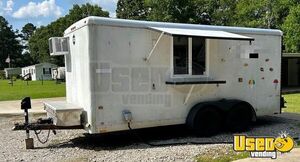 Wells Cargo 8' x 16' Shaved Ice Concession Trailer | Used Snowball Trailer for Sale in Louisiana!