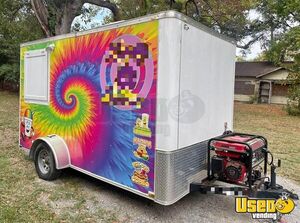 Clean - 2021 8' x 12' Snowball Trailer | Mobile Vending Unit for Sale in Louisiana!