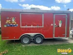 2017 - 8 'x 16' Cargo Craft Shaved Ice Concession Trailer / Snowball Stand for Sale in Louisiana!