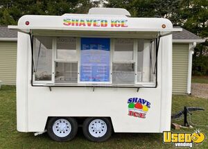 TURNKEY - Fibrecore 2009 7' x 10' Shaved Ice Concession Trailer w/ Extra Ice Shaver for Sale in Michigan!